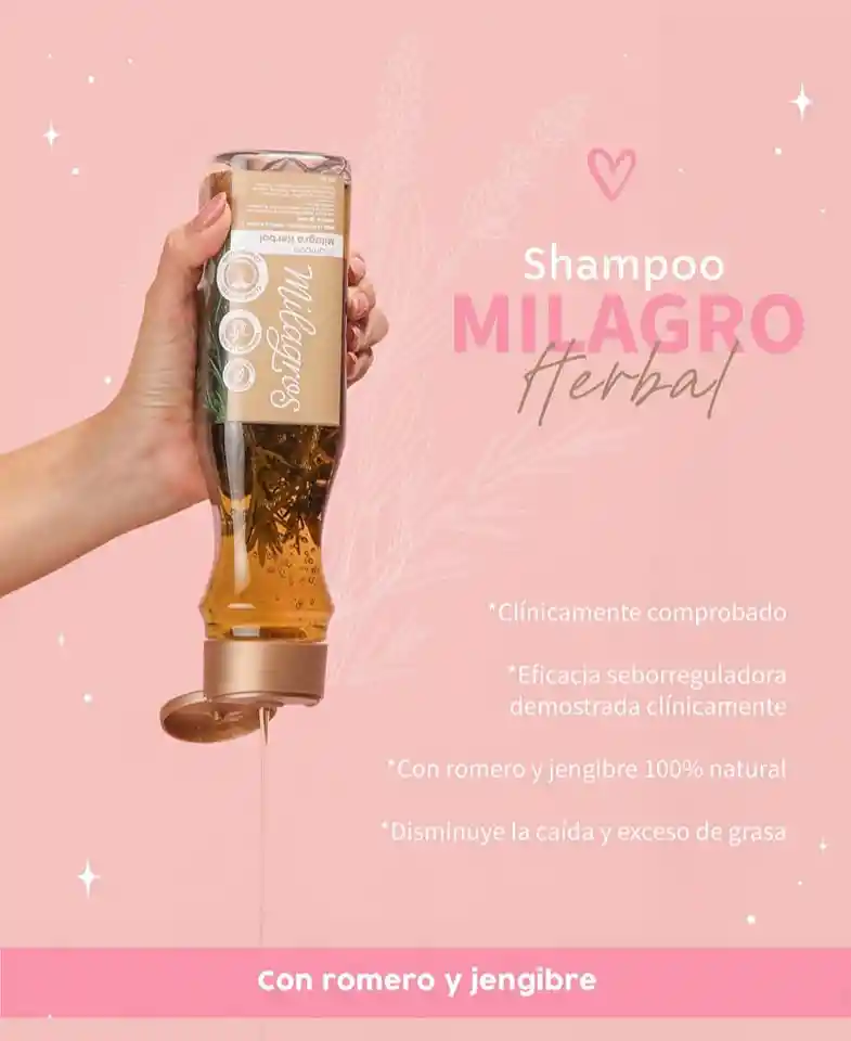 Shampoo Milagro Herbal