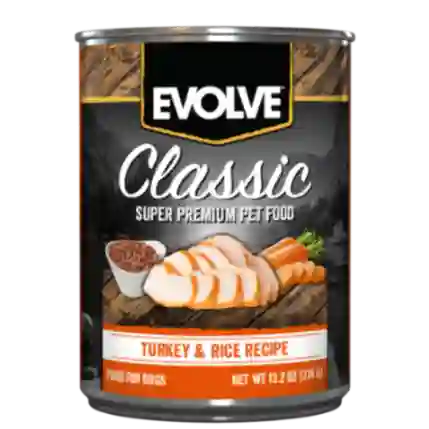 Evolve Dog Lata Classic Pavo 13,2 Oz - 374 Gr