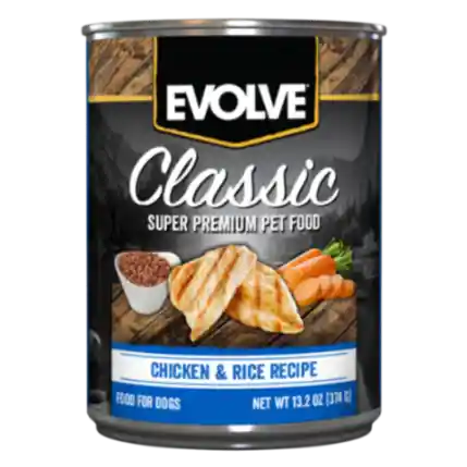 Evolve Dog Lata Classic Pollo 13,2 Oz - 374 Gr