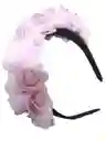 2 Diademas Rosas Foamy Para Halloween Catrina Disfraz Rosa Claro