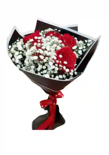 Flores , Bouquet Rosas