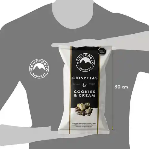 Crispetas Cookies And Cream Monterojo 50g