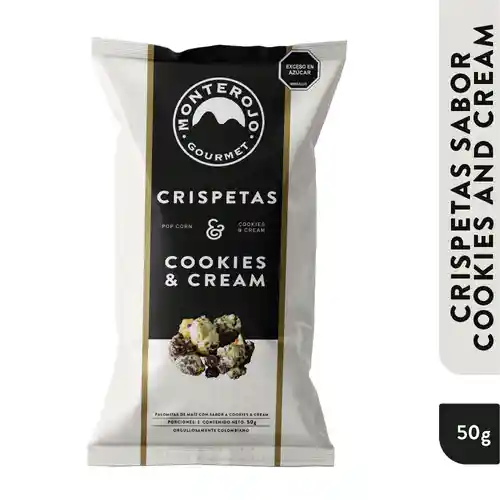 Crispetas Cookies And Cream Monterojo 50g
