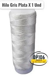 Hilo Gris Plata X 1 Und