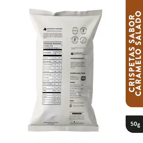 Crispetas Caramelo Salado Monterojo 50g