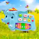 Organeta Piano Elefante Musical Juguete Bebe Con Luces