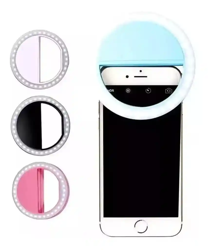 Aro De Luz Led Para Selfies Celular Selfie Recargable