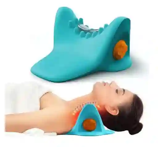 Masajeador De Cuello Cervical Recargable Con Electroterapia