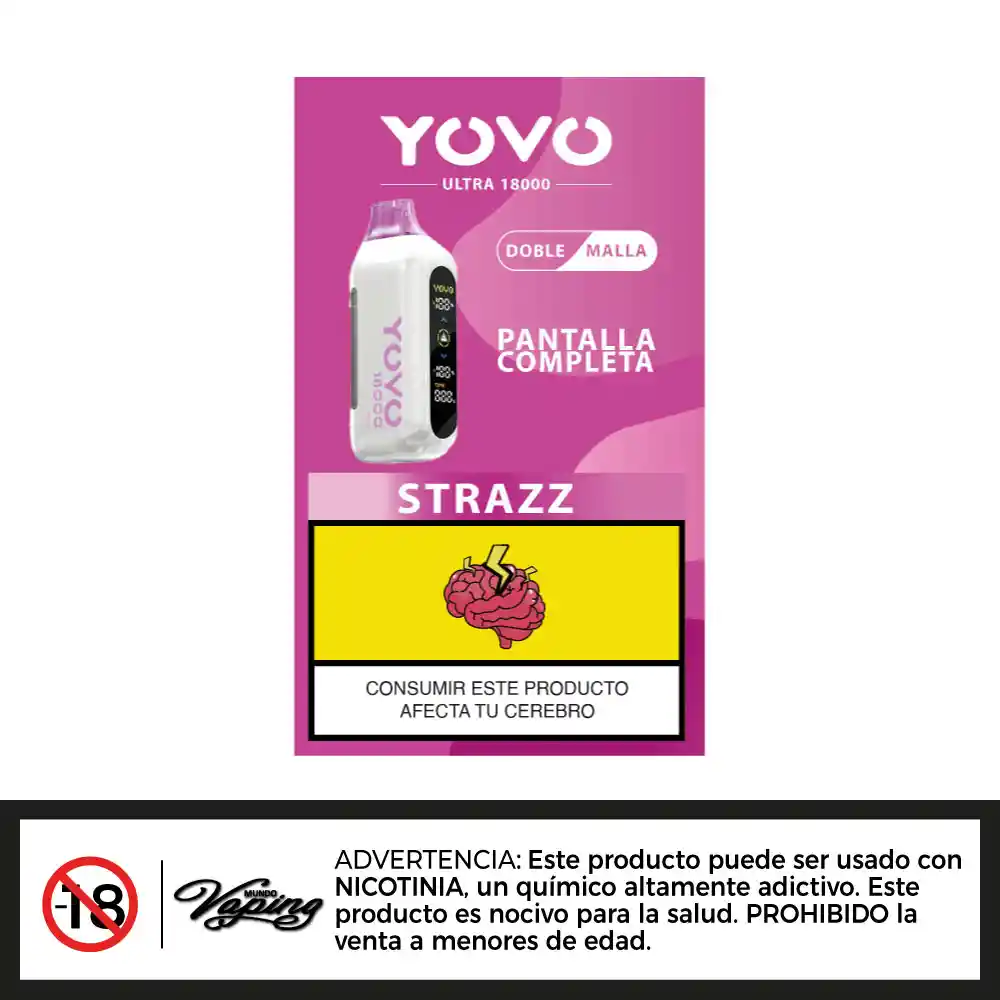Yovo Ultra 18000 Puffs - Strazz