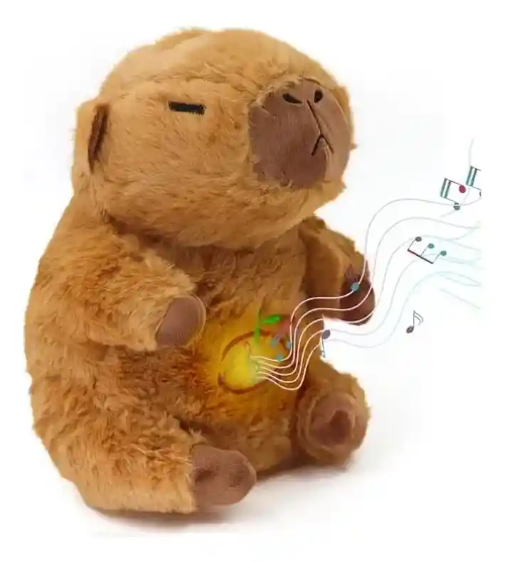 Peluche Capibara Con Sonido