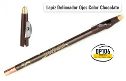 Lapiz Delineador Ojos Color Chocolate X 1 Und