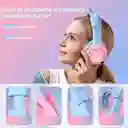 Diadema Gamer Onikuma Micrófono K9 Rosa Azul Gradiente Rgb