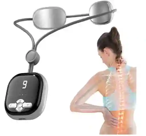 Masajeador Cervical De Microcorriente Y Calefaccion 9 Niveles