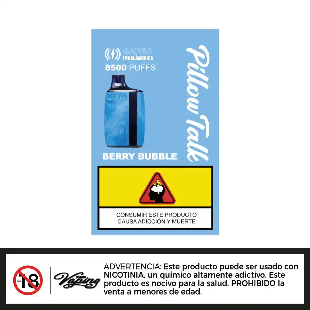 Pillow Talk Resin Edition 8500 Puffs - Berry Bubble