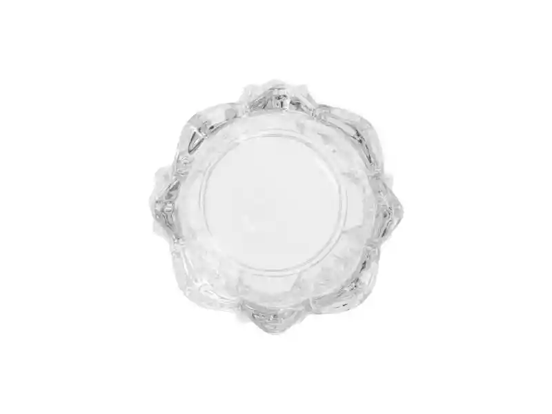 Portavela Vidrio Flor Xs