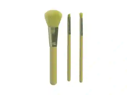 Set 3 Brochas Maquillaje