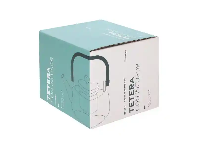 Tetera Borosilicato 1lt