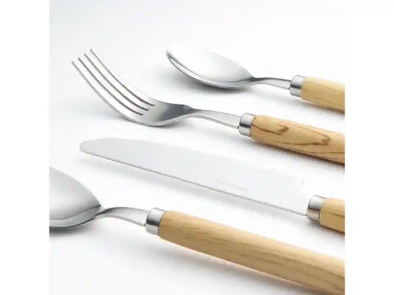 Cuchilleria Abs Red 24pcs