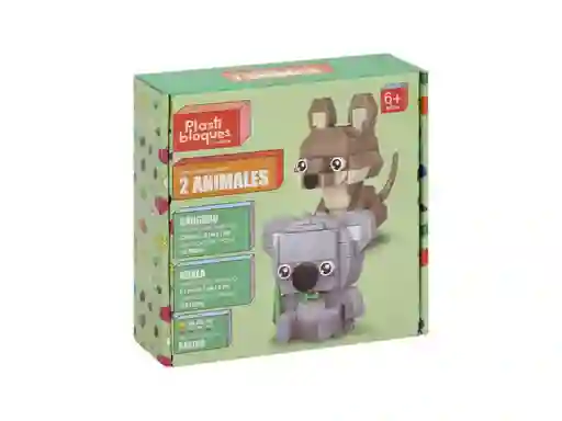 Set 2 Armables Animal Bloq