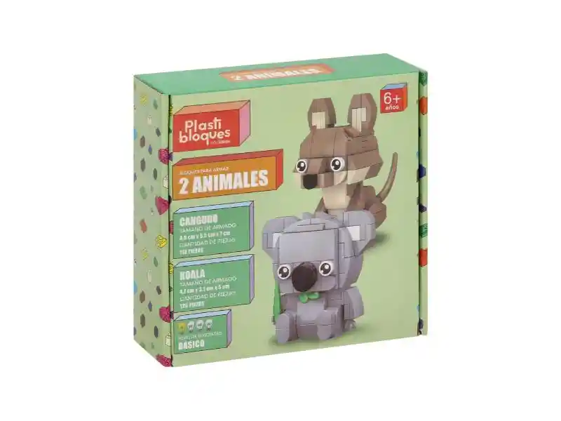 Set 2 Armables Animal Bloq