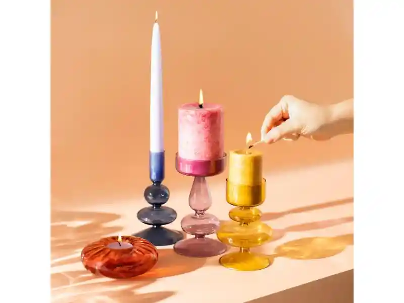 Porta Tealight Boro Color M