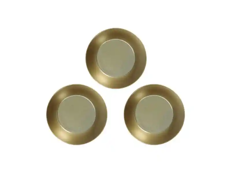 Set Portavelas Metal Tealight