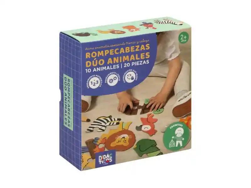 Puzzle Duo Animales 20pcs