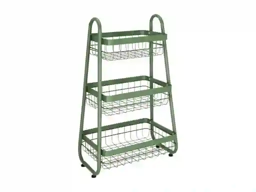 Verd 3 Niv Metal Diseño 55,5x28x82