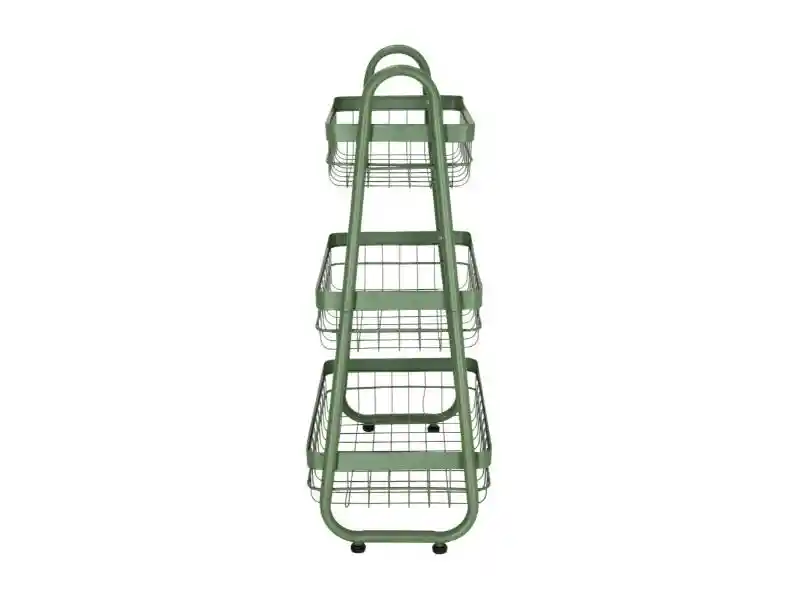 Verd 3 Niv Metal Diseño 55,5x28x82