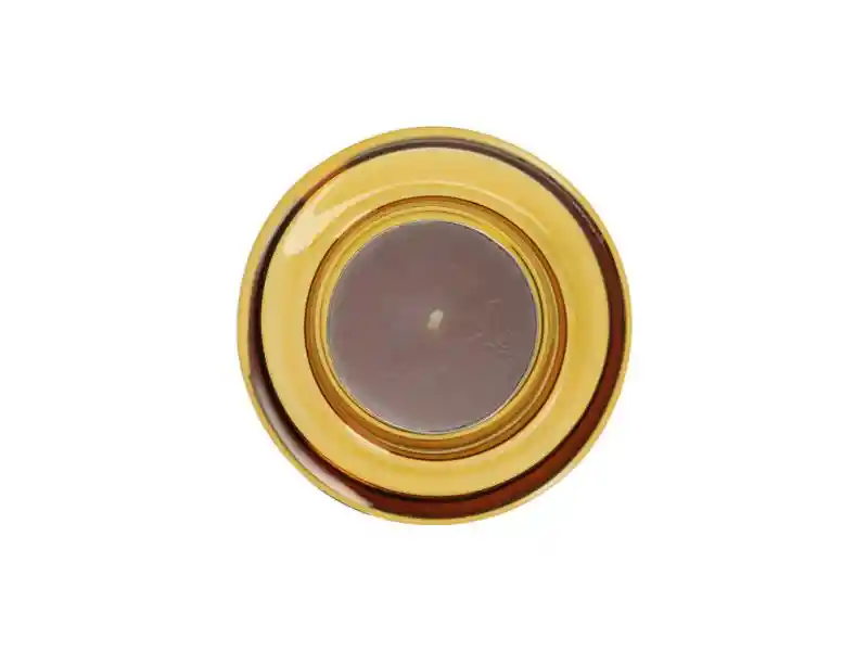 Porta Tealight Vidrio Basico