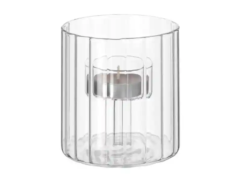 Candelabro Vidrio C/vaso S