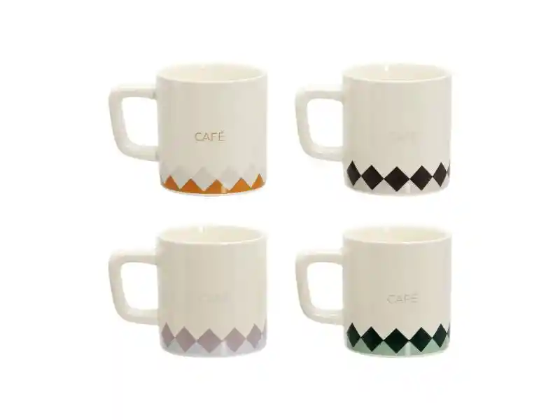 Set 4 Tazas Espresso 140ml