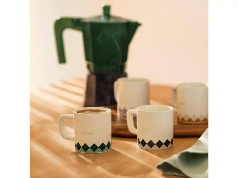 Set 4 Tazas Espresso 140ml