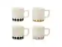 Set 4 Tazas Espresso 140ml
