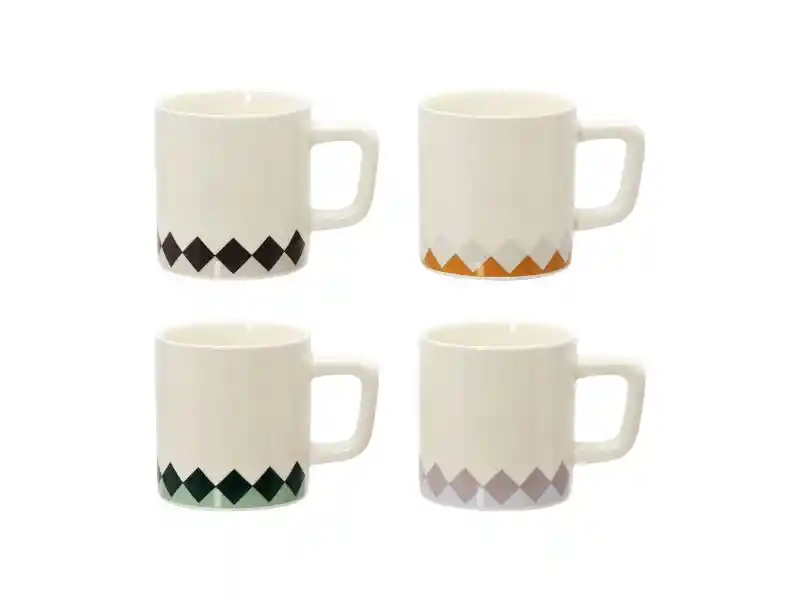 Set 4 Tazas Espresso 140ml