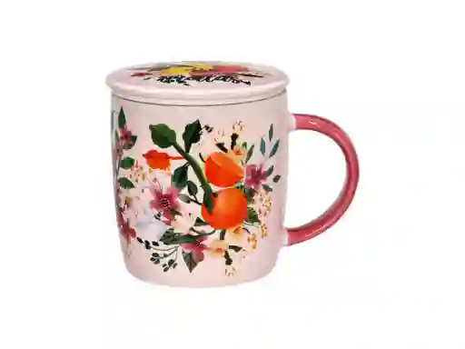 Tazon C/ Infusor Ceramica 390 Ml