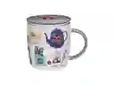 Tazon C/ Infusor Ceramica 390 Ml