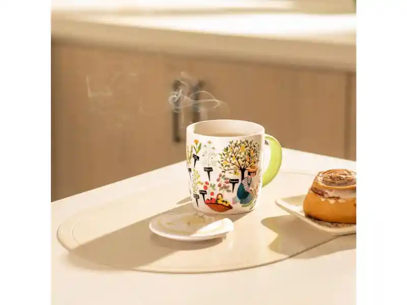 Tazon C/ Infusor Ceramica 390 Ml