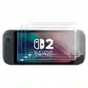 3 Vidrios Templados Protectores Pantalla Compatible Con Switch 2