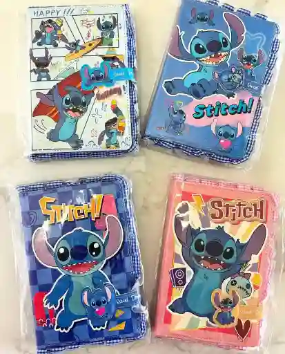 Agenda Planeador Stitch Acolchada