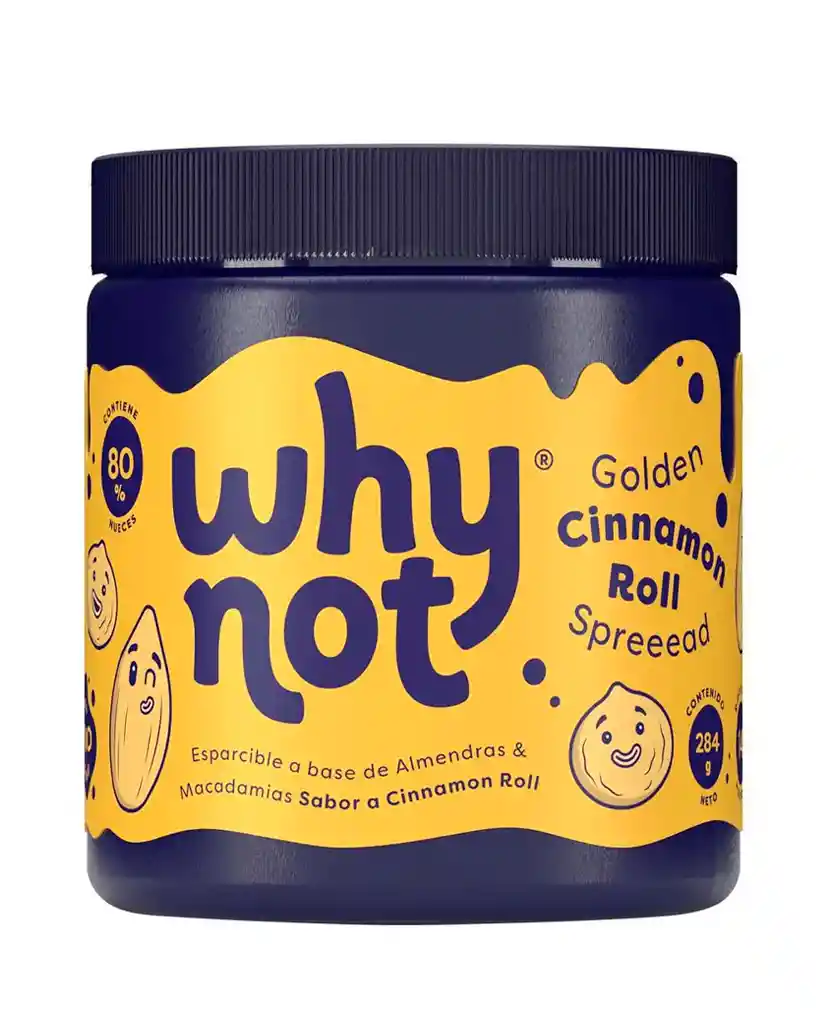 Spread Golden Cinnammon Why Not 284 Gr