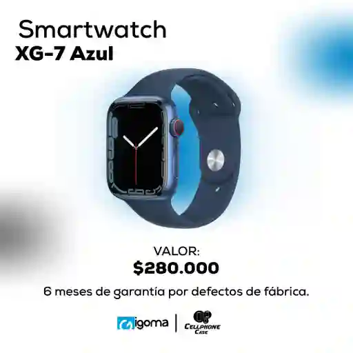 Smartwatch Xg-7 Azul