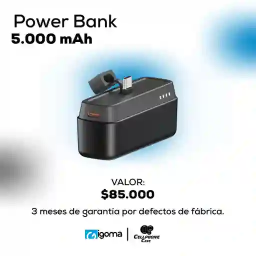 Power Bank 5.000 Mah