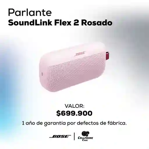 Parlante Soundlink Flez 2 Rosado