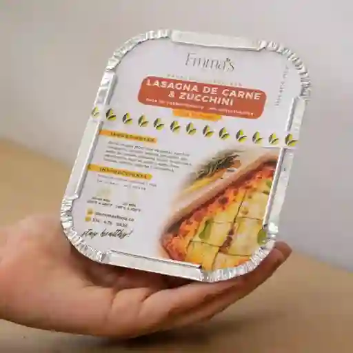 Lasagna Keto Carne Zucchinix350gr Emmas