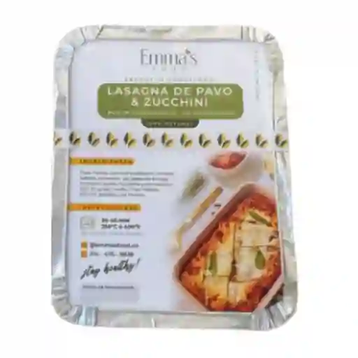 Lasagna Keto Pavo Zucchinix350gr Emmas F