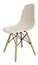 Silla Charles Eames Colores Con Patas De Madera 82x47 Cm