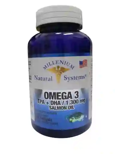 Omega 3 1300mg X 100 Softgels Natural Systems