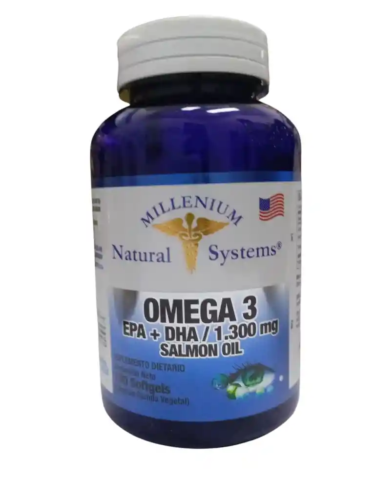 Omega 3 1300mg X 100 Softgels Natural Systems