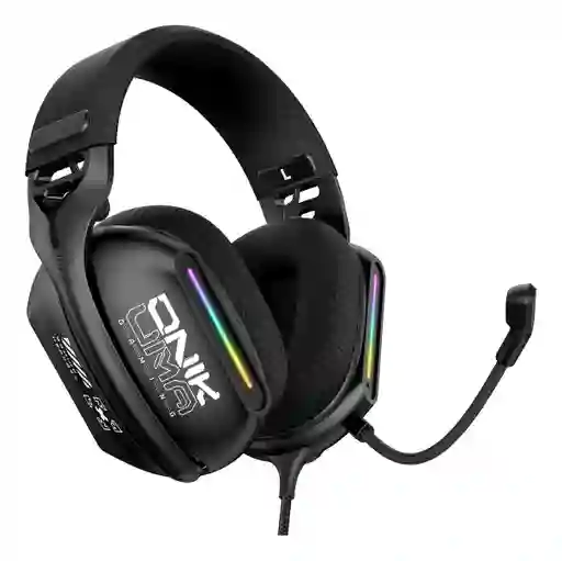 Diadema Auriculares Gamer Para Jugadores Onikuma X12 Rgb